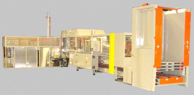 automatic palletizer with pallet elevator 