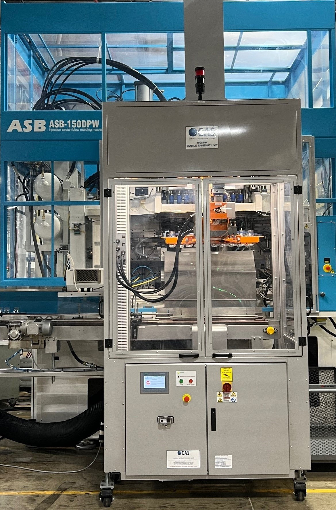Nissei Take-Out Unit for Blow Molders